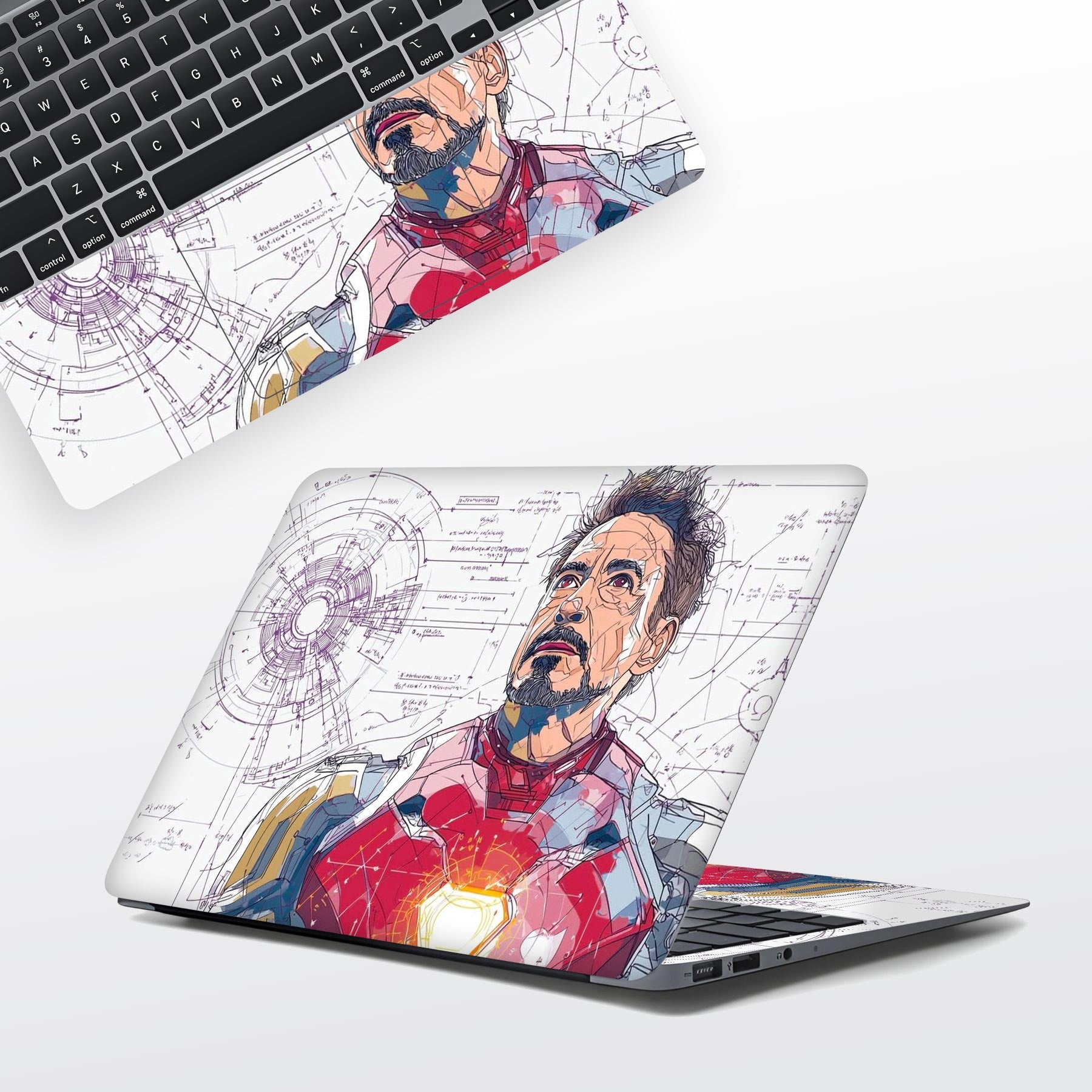 Irons Laptop Skins | WrapCart Full Body Laptop Skins For Asus Rog Best Laptop Skins in India - WrapCart Main image