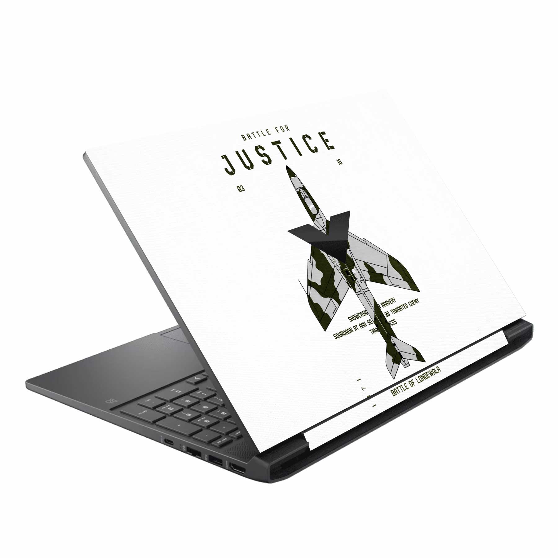Justice Laptop Skin - Deployed Edition Secondary image