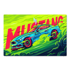 Green Mustang Acer Nitro V ANV15 Laptop Skin