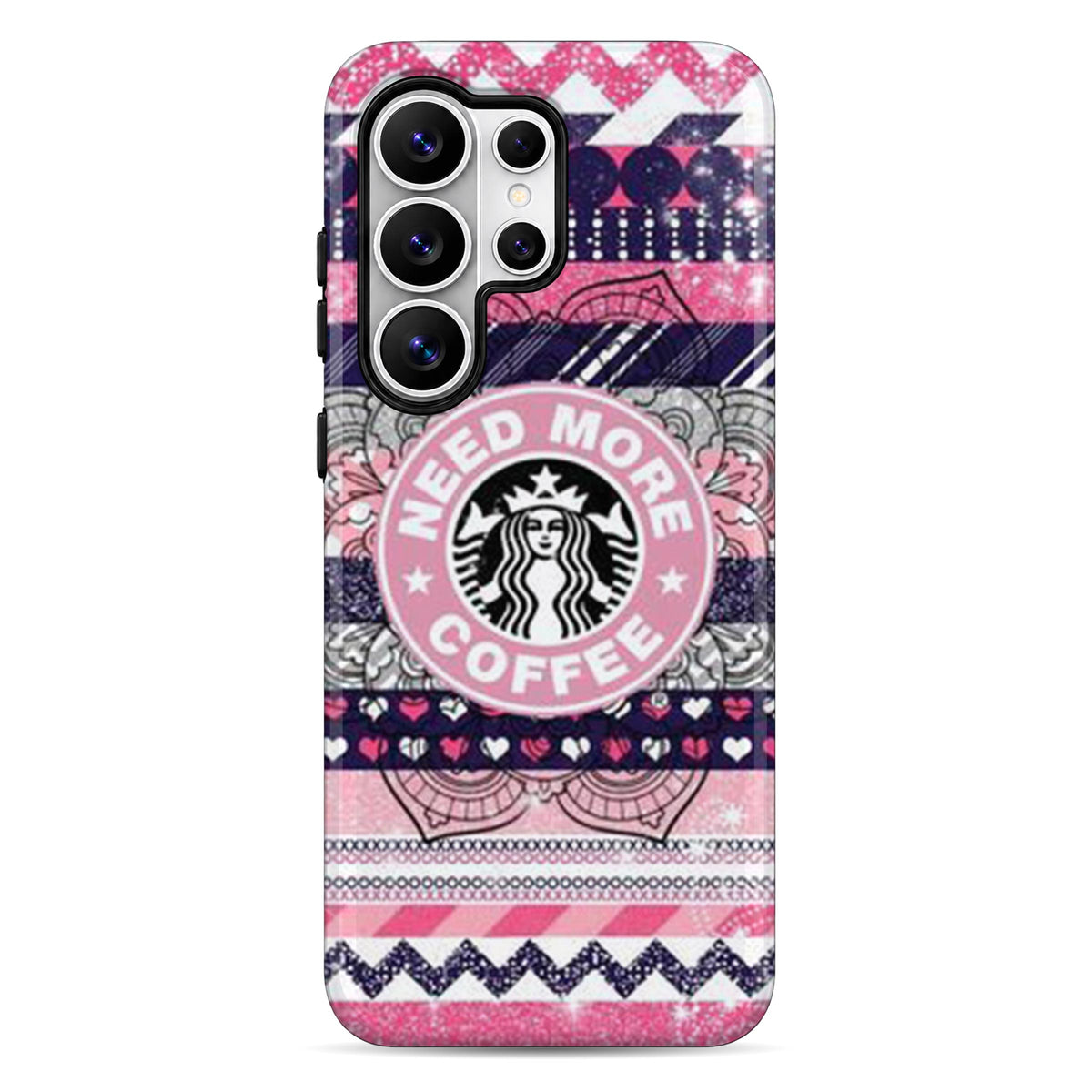 Coffee Mandala | WrapCart Armor Double Layer Shockproof Glossy Phone Case Main image