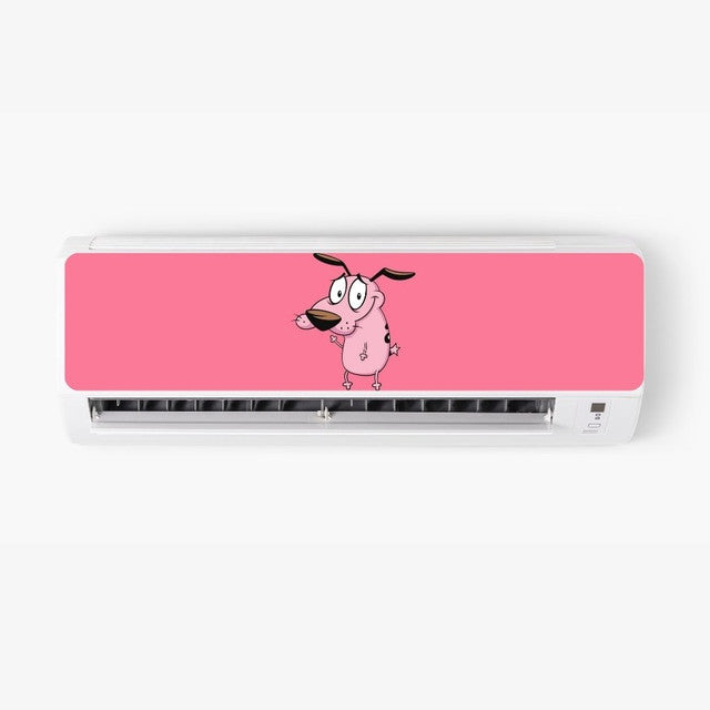 Courage AC Sticker - Split AC Decal | Air Conditioner Skin Sticker Main image