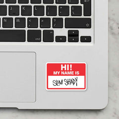 Slim Shady Laptop Sticker