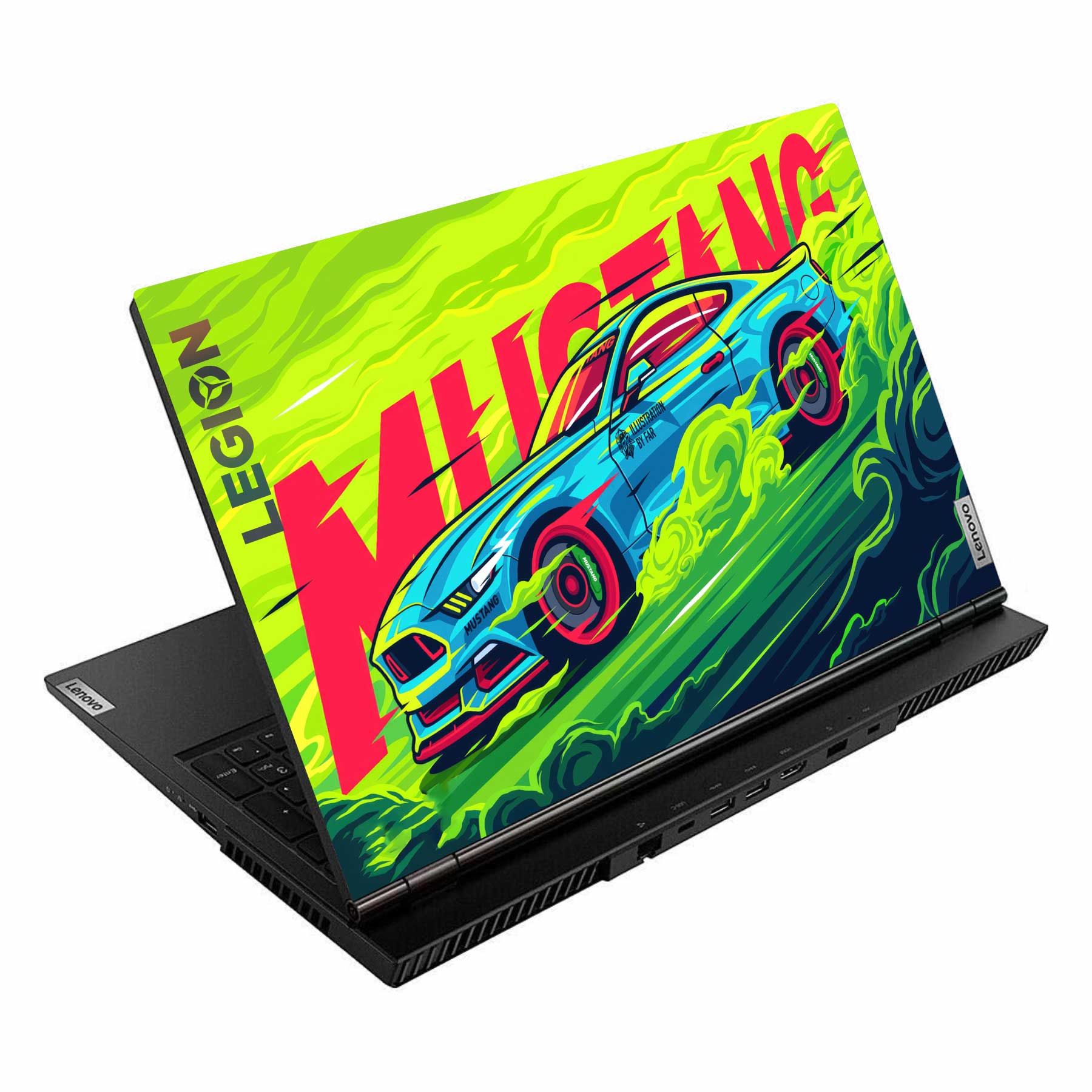 Green Mustang Lenovo 15IRH8 15APH8 Laptop Skin Main image