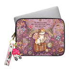 Wander Often Laptop Sleeve With Charm