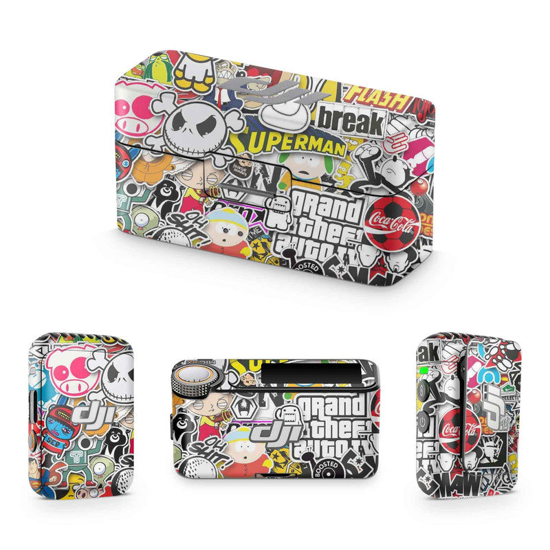 Gta Abstract DJI Mic Skin - WrapCart – WrapCart Skins
