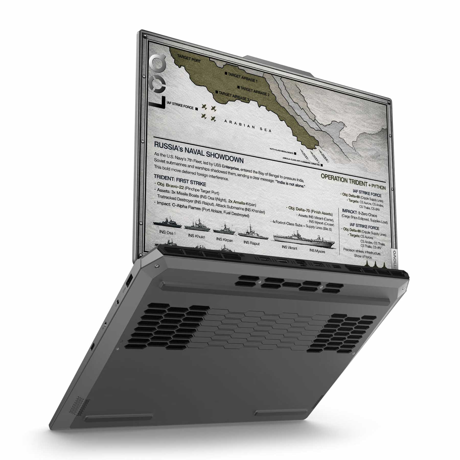 Operation Trident Laptop Skin - Deployed Edition Main image