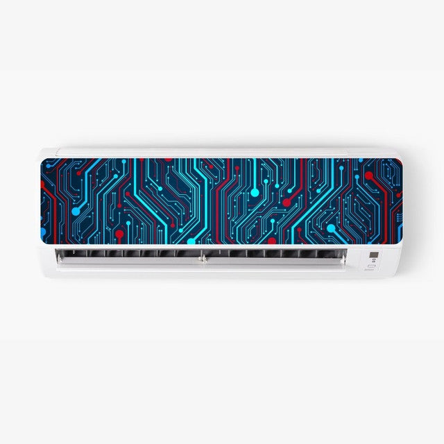 Circuit AC Sticker - Split AC Decal | Air Conditioner Skin Sticker Main image