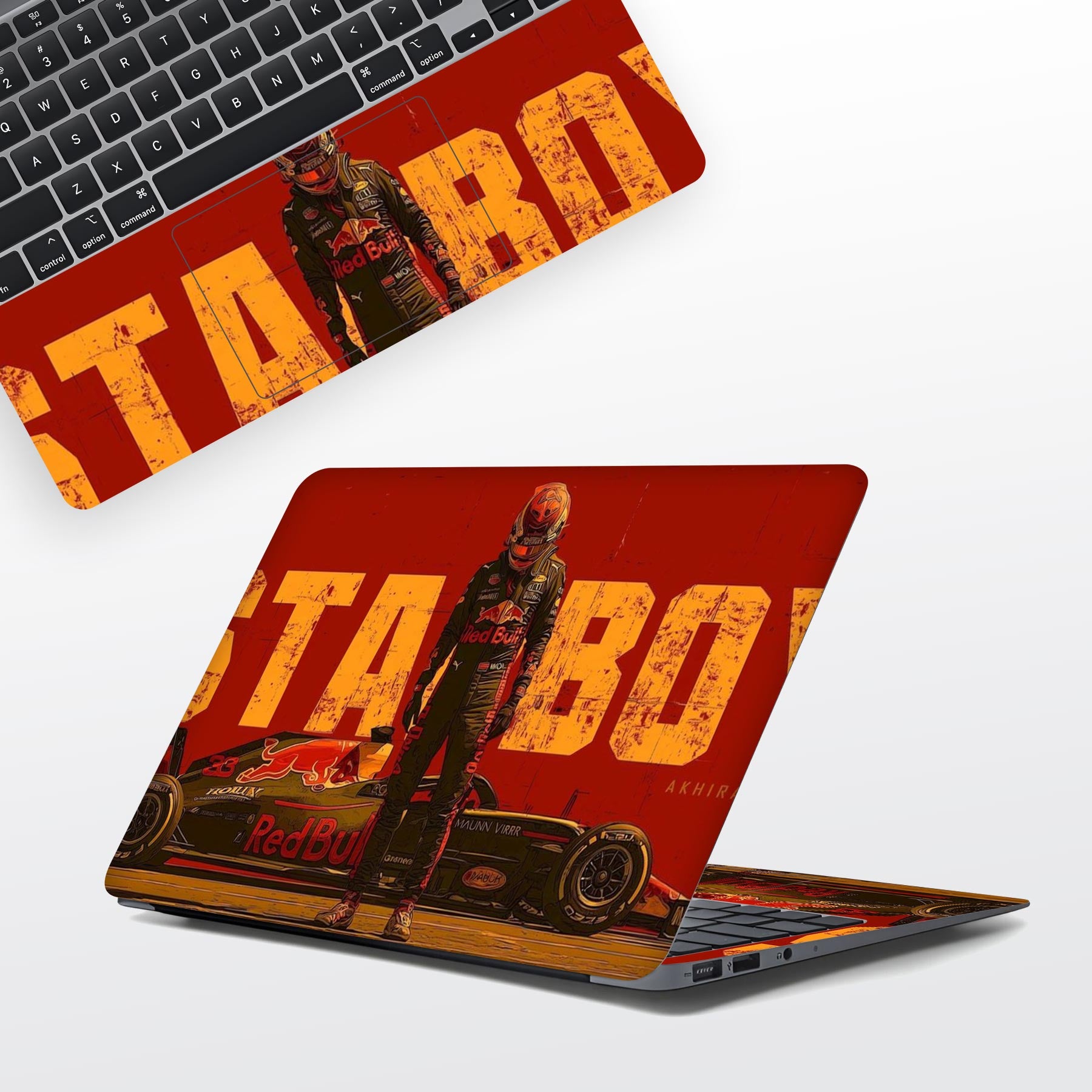 Street Art Explosion Laptop Skins | WrapCart Full Body HP Laptop Skin Stickers Best Laptop Skins in India - WrapCart Main image