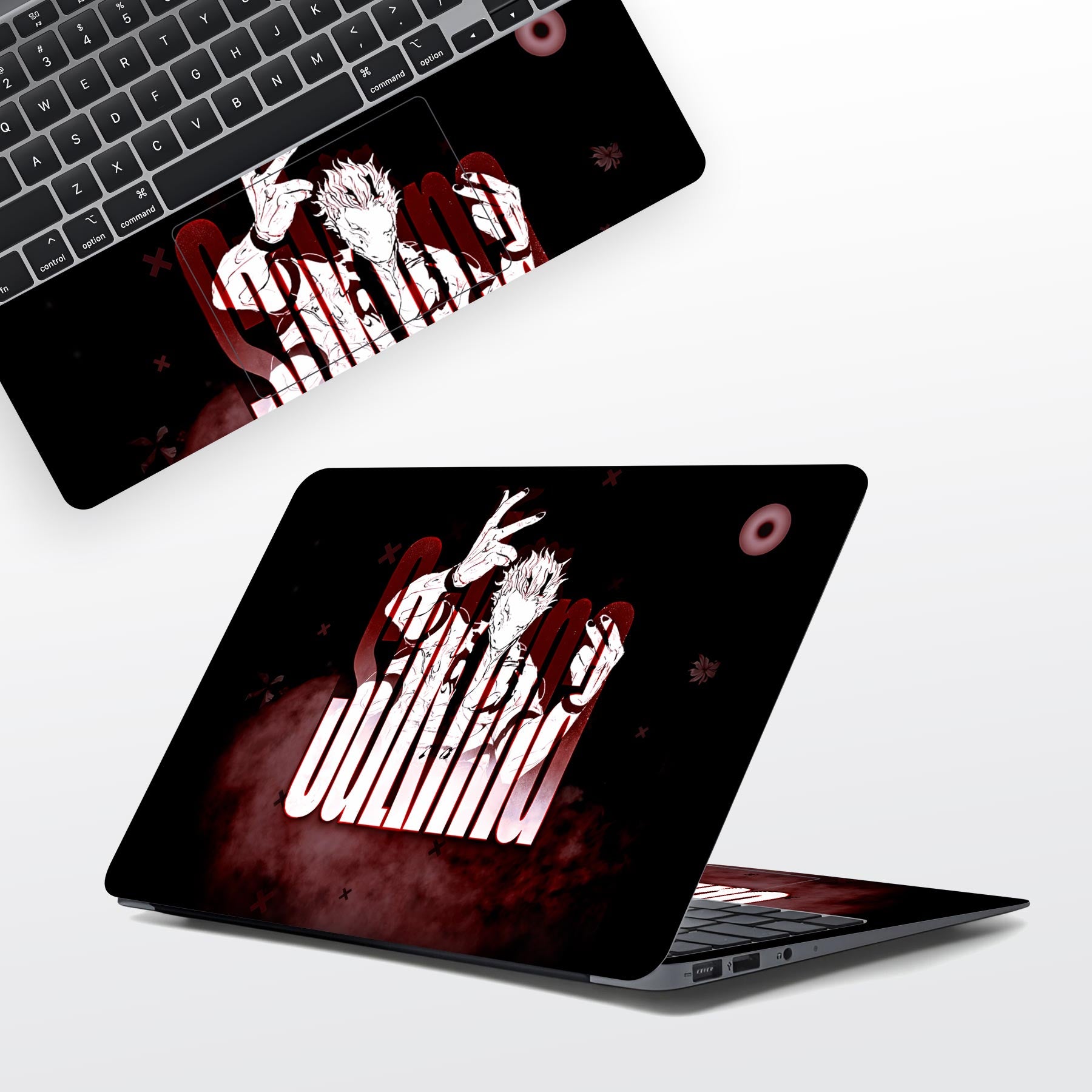 Tanjiro Kamado Laptop Skins | WrapCart Full Body HP Laptop Skin Stickers Best Laptop Skins in India - WrapCart Main image