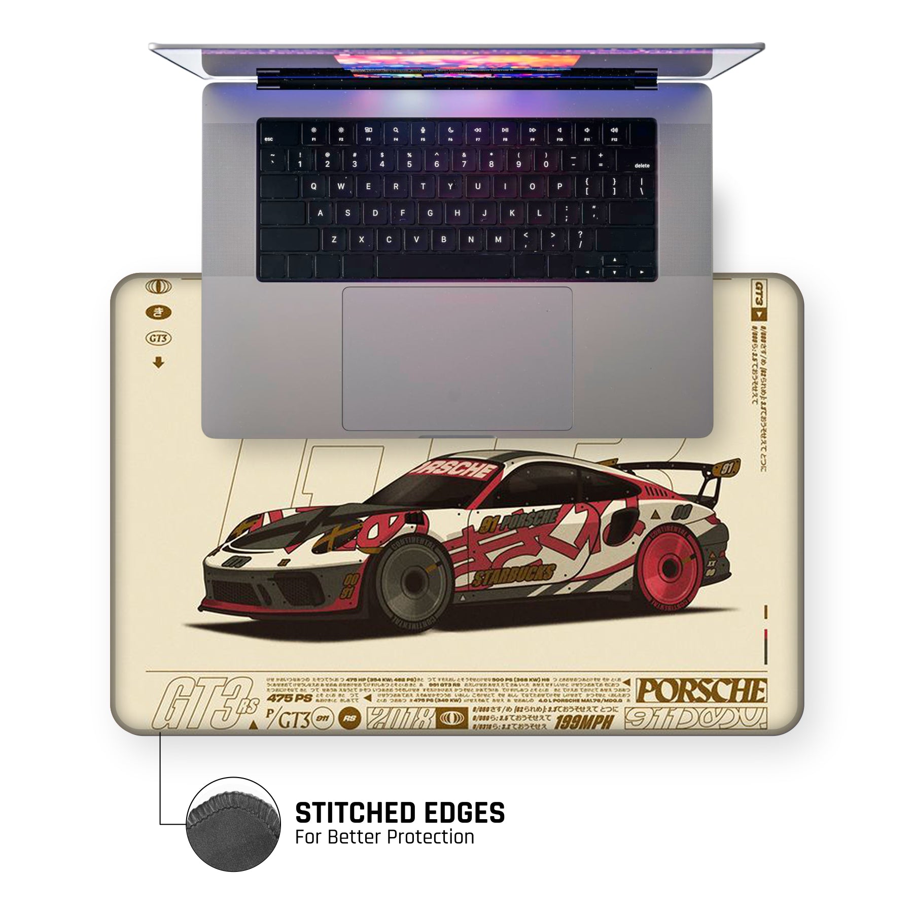 Porsche Large Mouse Pad