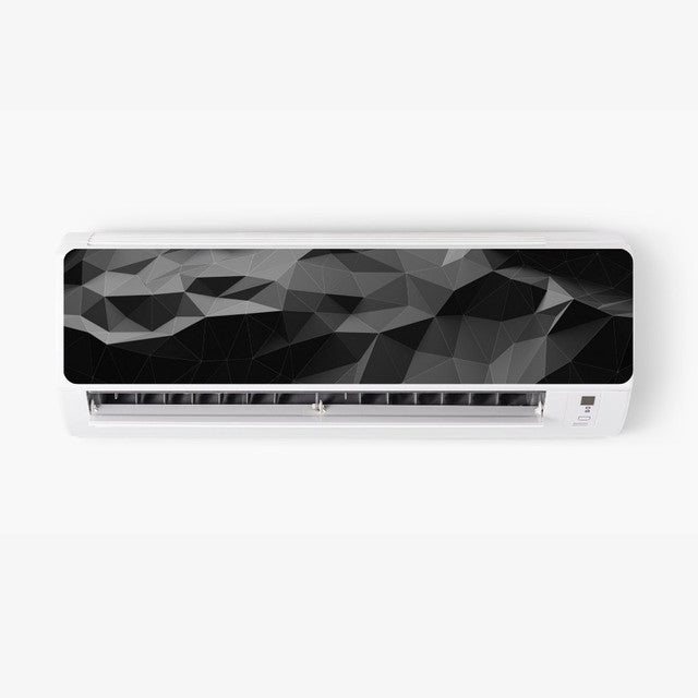 Black Prism AC Sticker - Split AC Decal | Air Conditioner Skin Sticker Main image