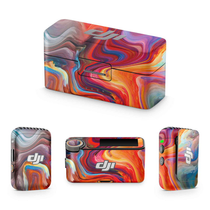 Nature MultiColor DJI Mic Skin - WrapCart – WrapCart Skins