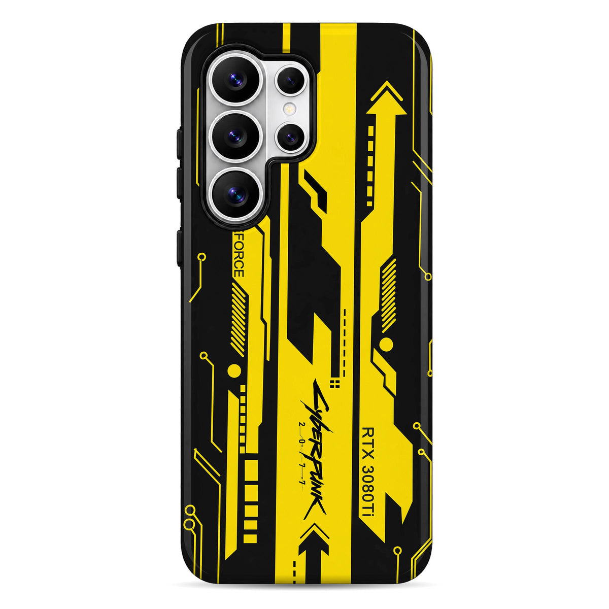 Cyber GEFORCE | WrapCart Armor Double Layer Shockproof Glossy Phone Case