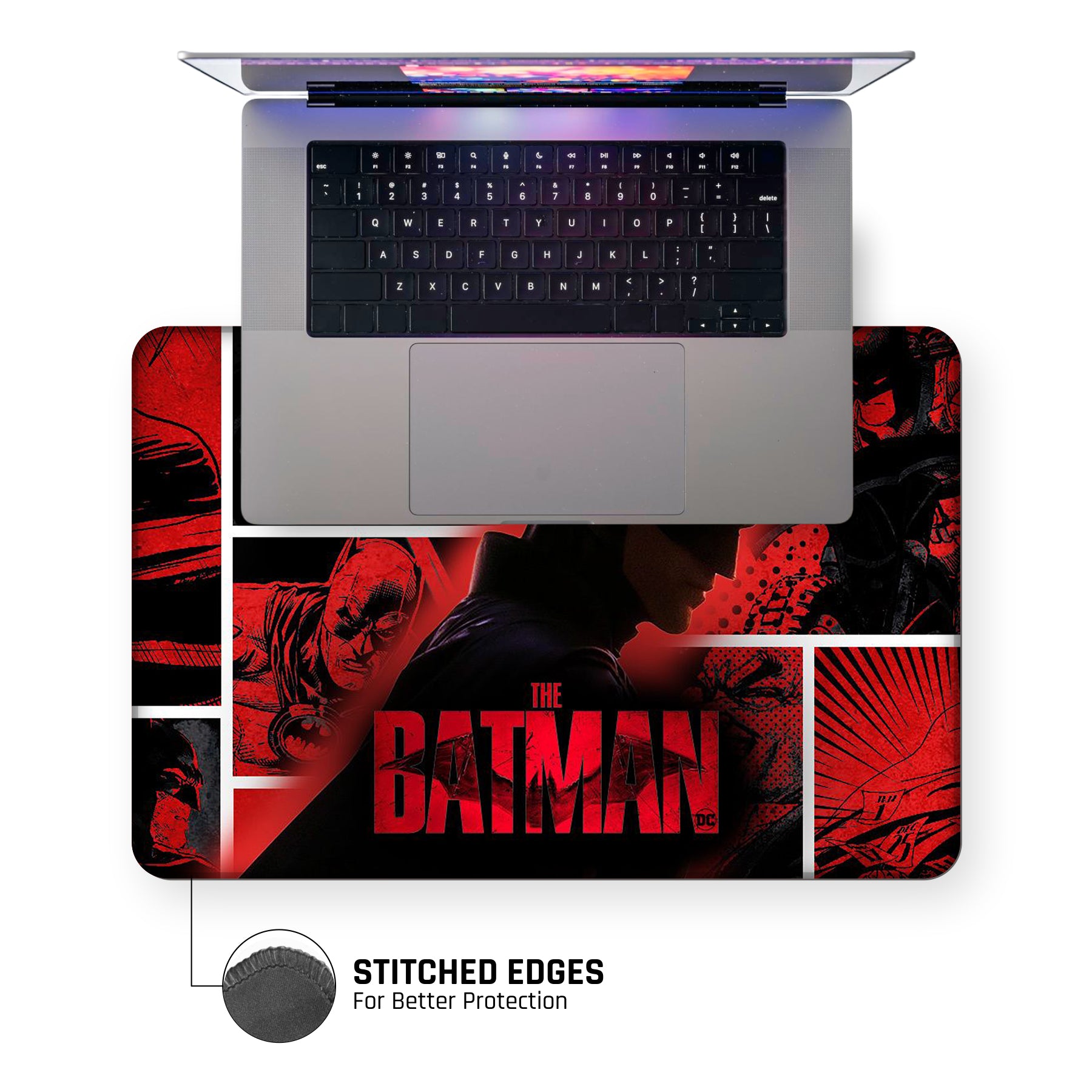 Red Bat Comic Large Mouse Pad Main image