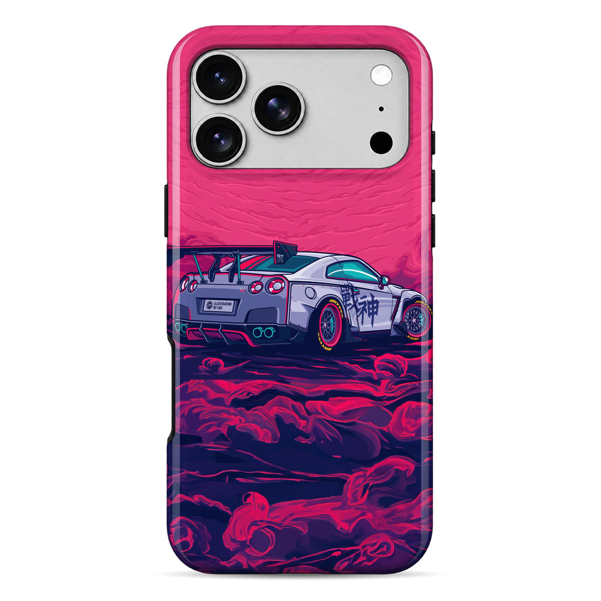 GTR | WrapCart Armor Double Layer Shockproof Glossy Phone Case Main image