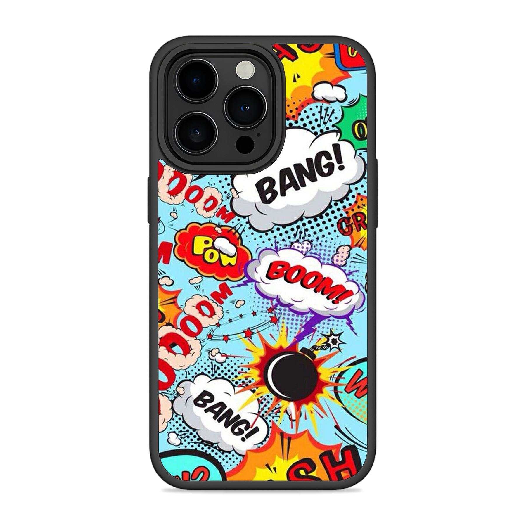 Boom 1 Abstract Mobile Bumper Cover For iPhone & Samsung Main image