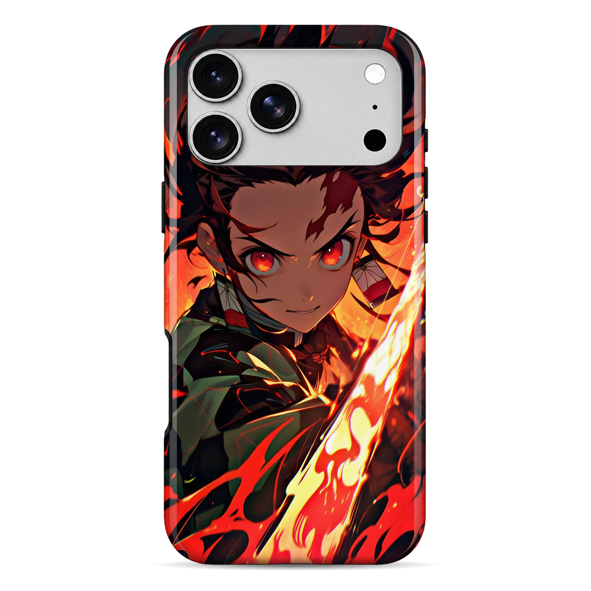 Kamado Kid Fan Art | WrapCart Armor Double Layer Shockproof Glossy Phone Case Main image