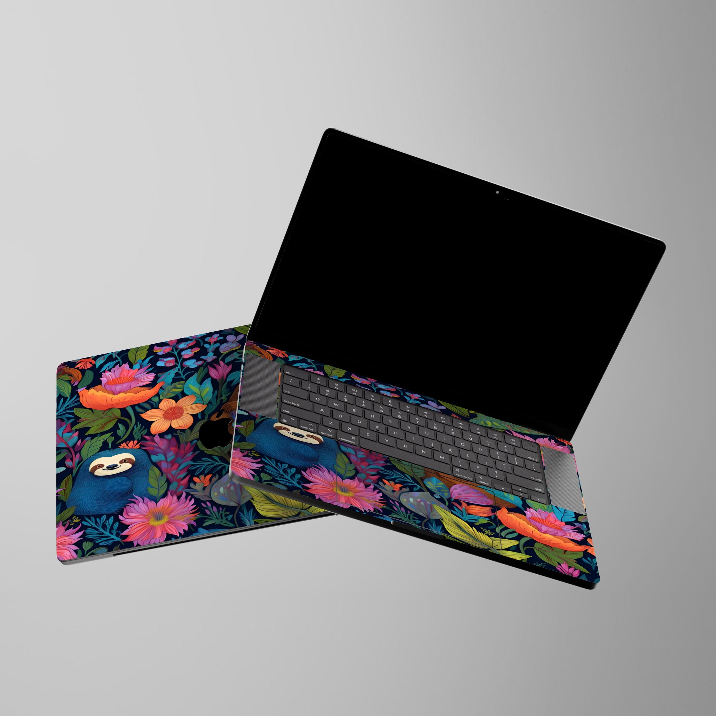 Slothy Delights Macbook Skin