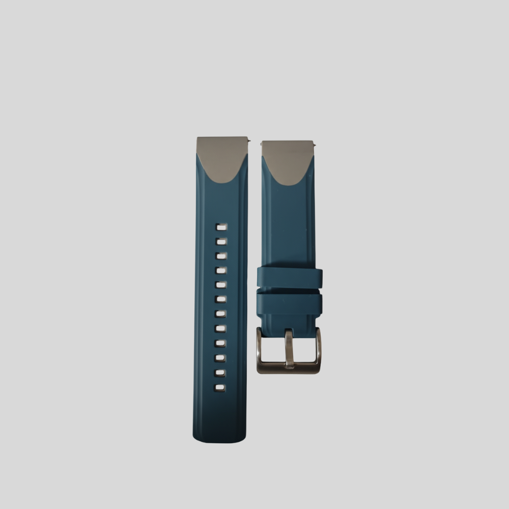 Dual Silicone Watch Strap -Samsung/Noise/Boat/Realme/OnePlus/Other - 22MM