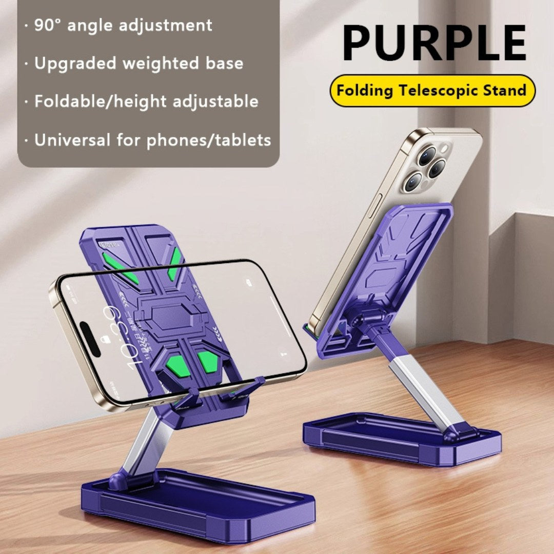 foldable-portable-mecha-style-dual-axis-adjustable-phone-stand