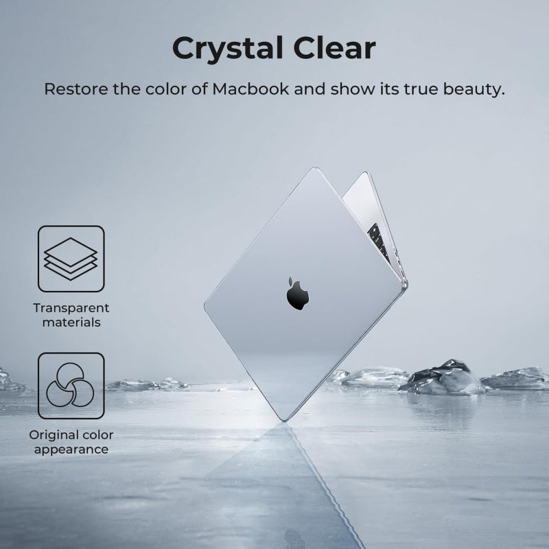 Translucent Mac Mini Shell MacBook Protective Hard-shell Transparent Crystal Clear - Anti Yellow ...