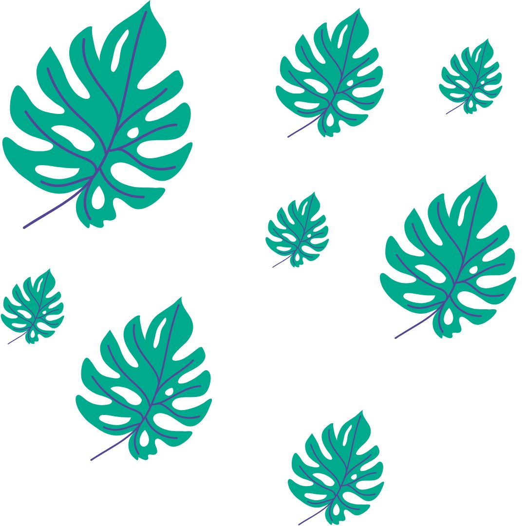 Minimal Leaves Wall Sticker