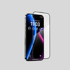 iPhone Tempered Glass - Screen Protector Guard with Easy Fix Auto Dust-Elimination Tool