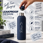 Soft Silicone Insulated Stainless Steel Vacuum Bottle
