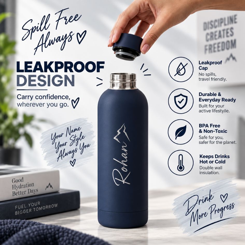 Soft Silicone Insulated Stainless Steel Vacuum Bottle