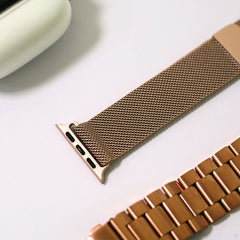 iWatch Melanese Mesh Strap Gold - 38/40/41 MM