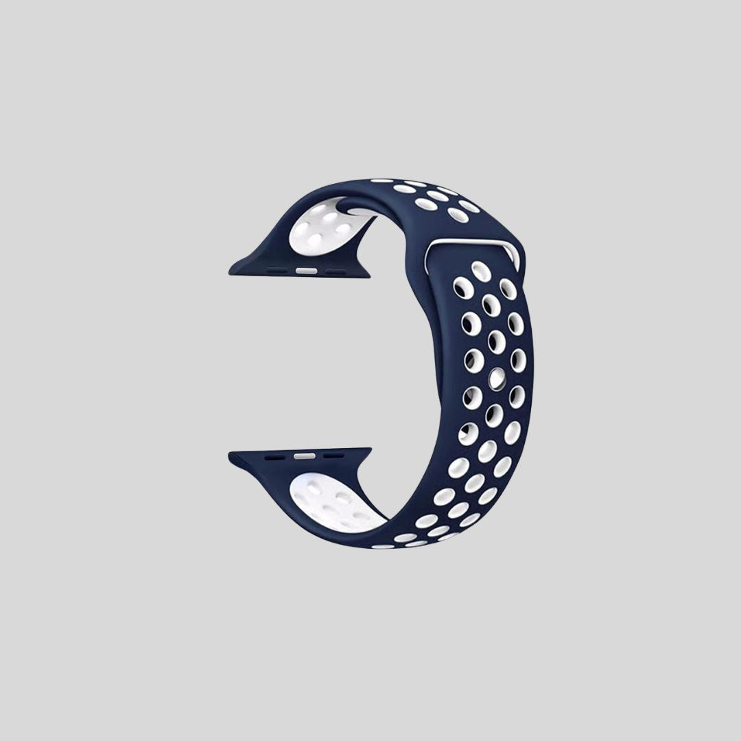 Apple Watch Sports Strap Blue-White - 42/44/45/49 MM Main image