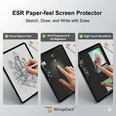 Apple iPad Tempered Glass Screen Protector - Compatible With iPad Pro & iPad Air
