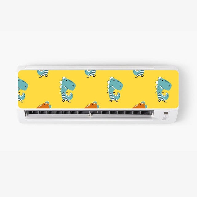 Dino AC Sticker - Split AC Decal | Air Conditioner Skin Sticker Main image