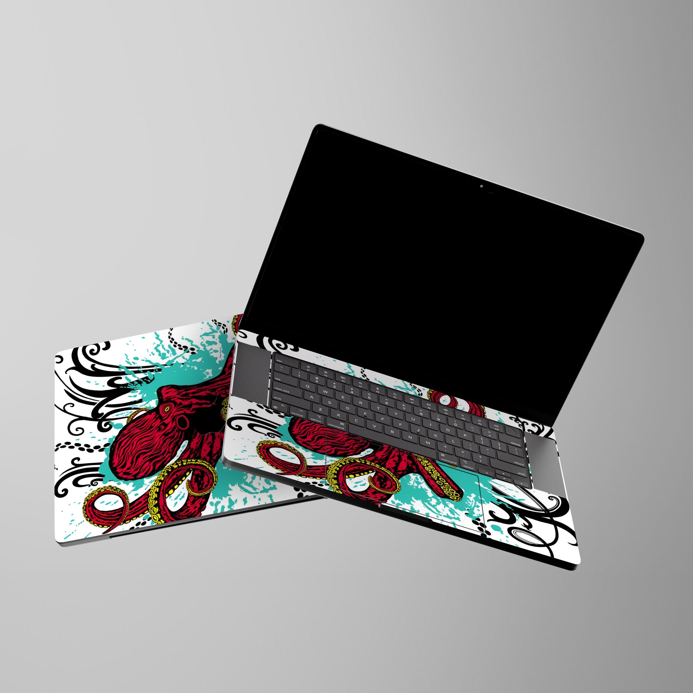 Octopus Macbook Skin Main image