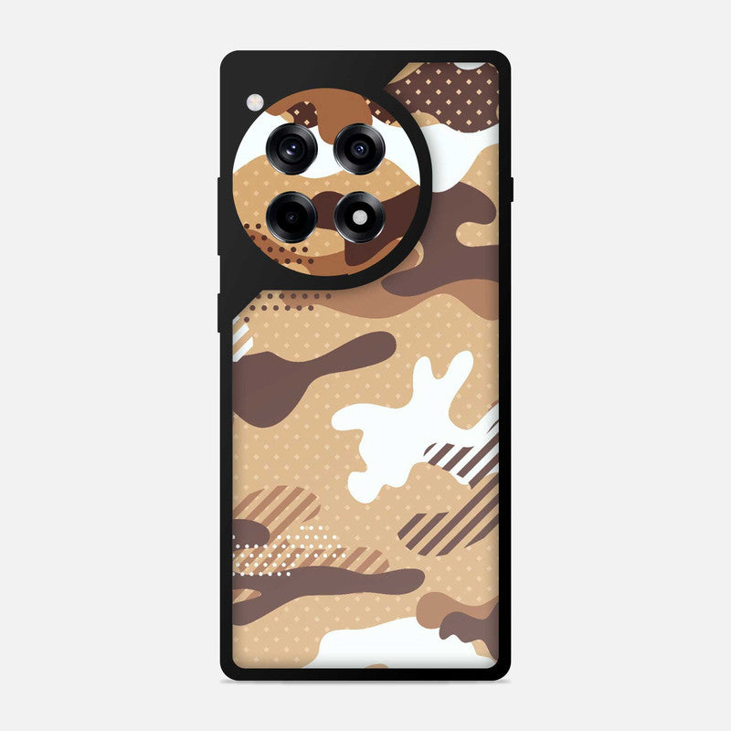 Military Brown Camo Bumper Mobile Cover - WrapCart