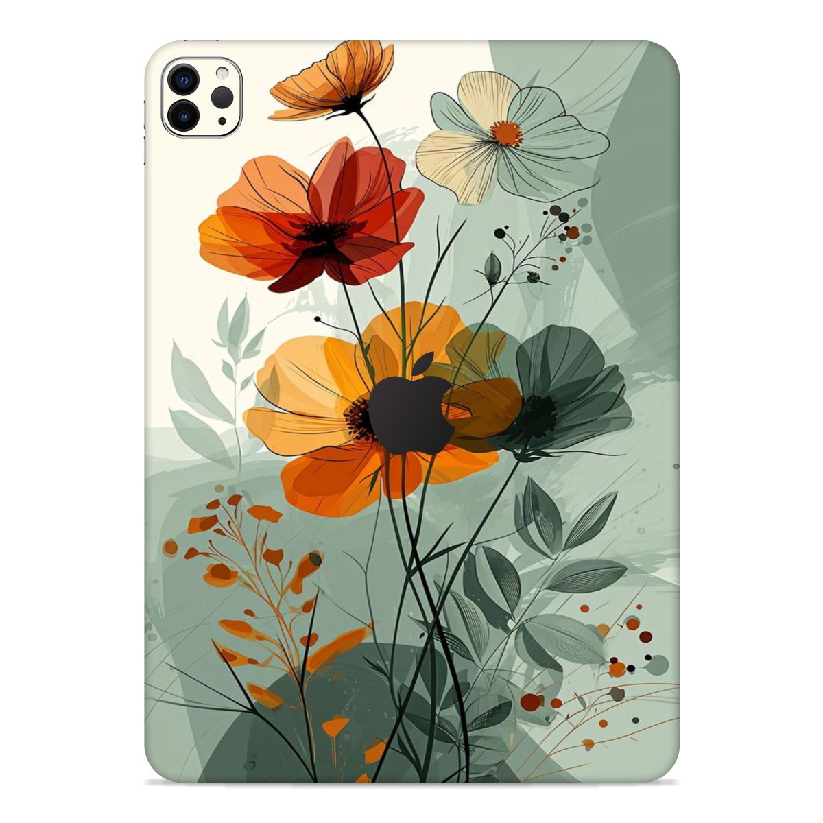 Watercolor Floral Art Skin For Kindle Main image