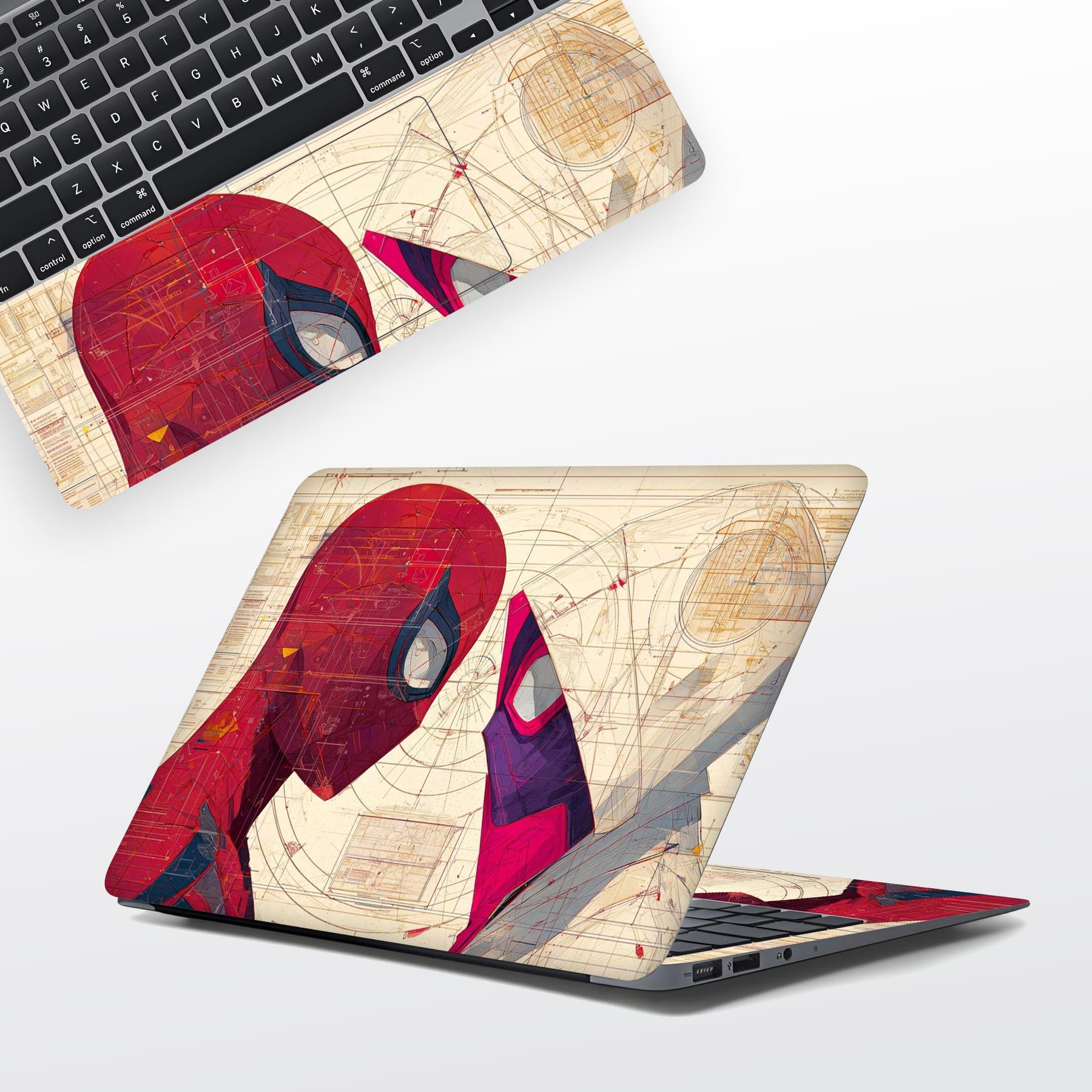 Gridlock Heroes Laptop Skins Main image