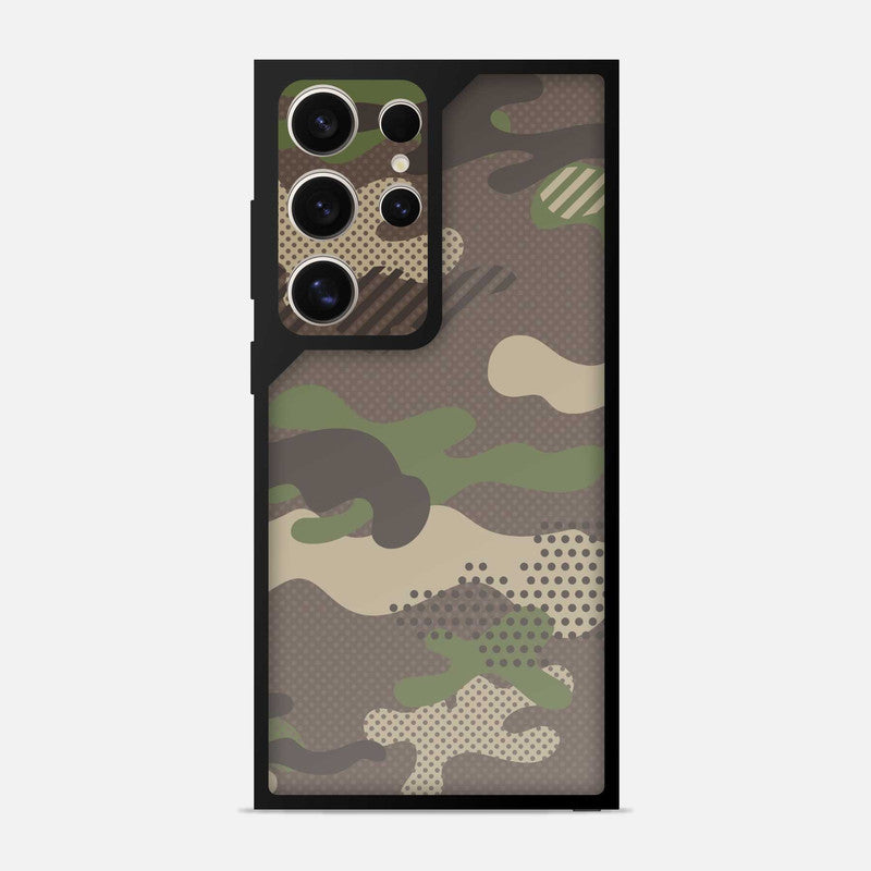 Military Crocodile Camo Bumper Mobile Cover - WrapCart Main image