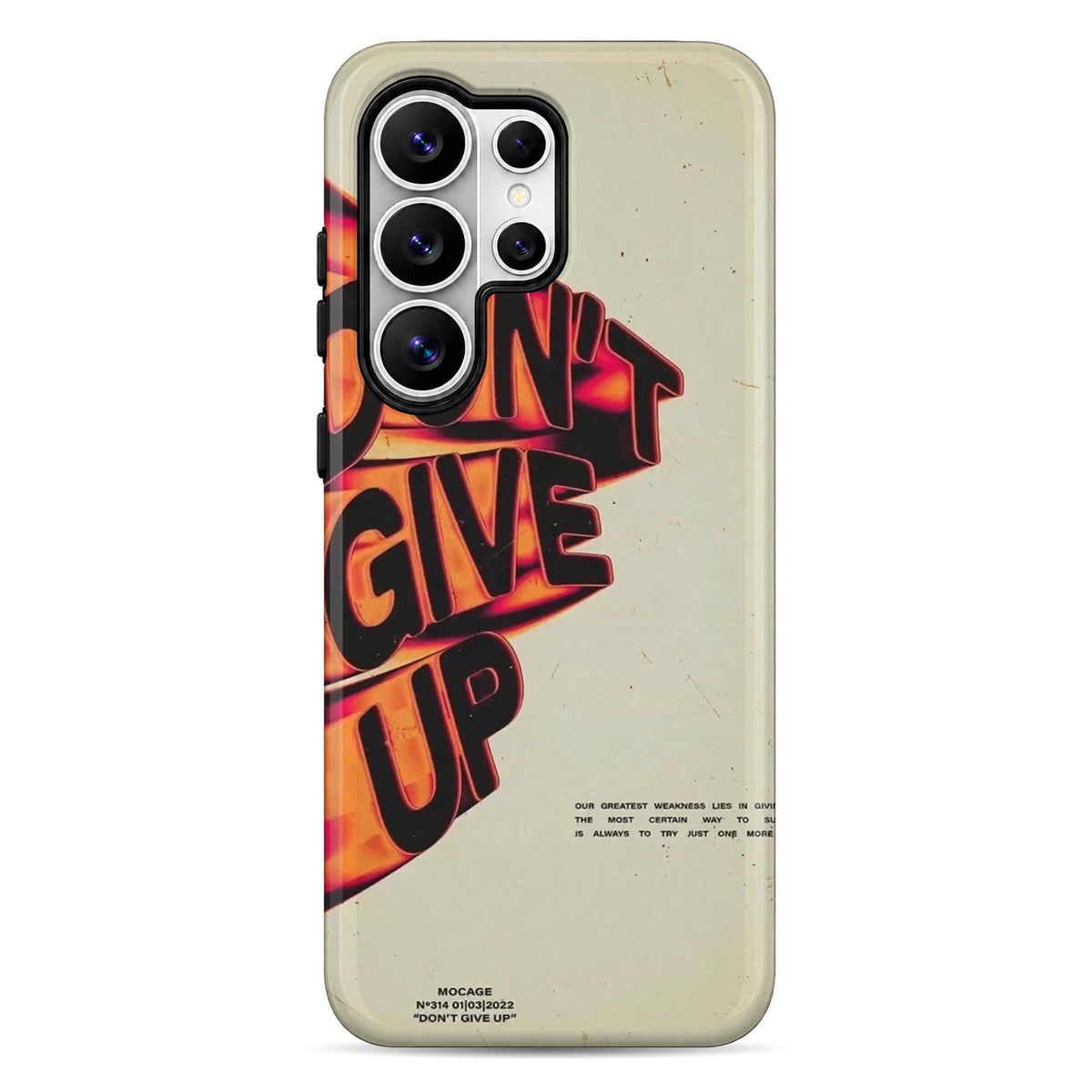 Dont Give Up | WrapCart Armor Double Layer Shockproof Glossy Phone Case Main image