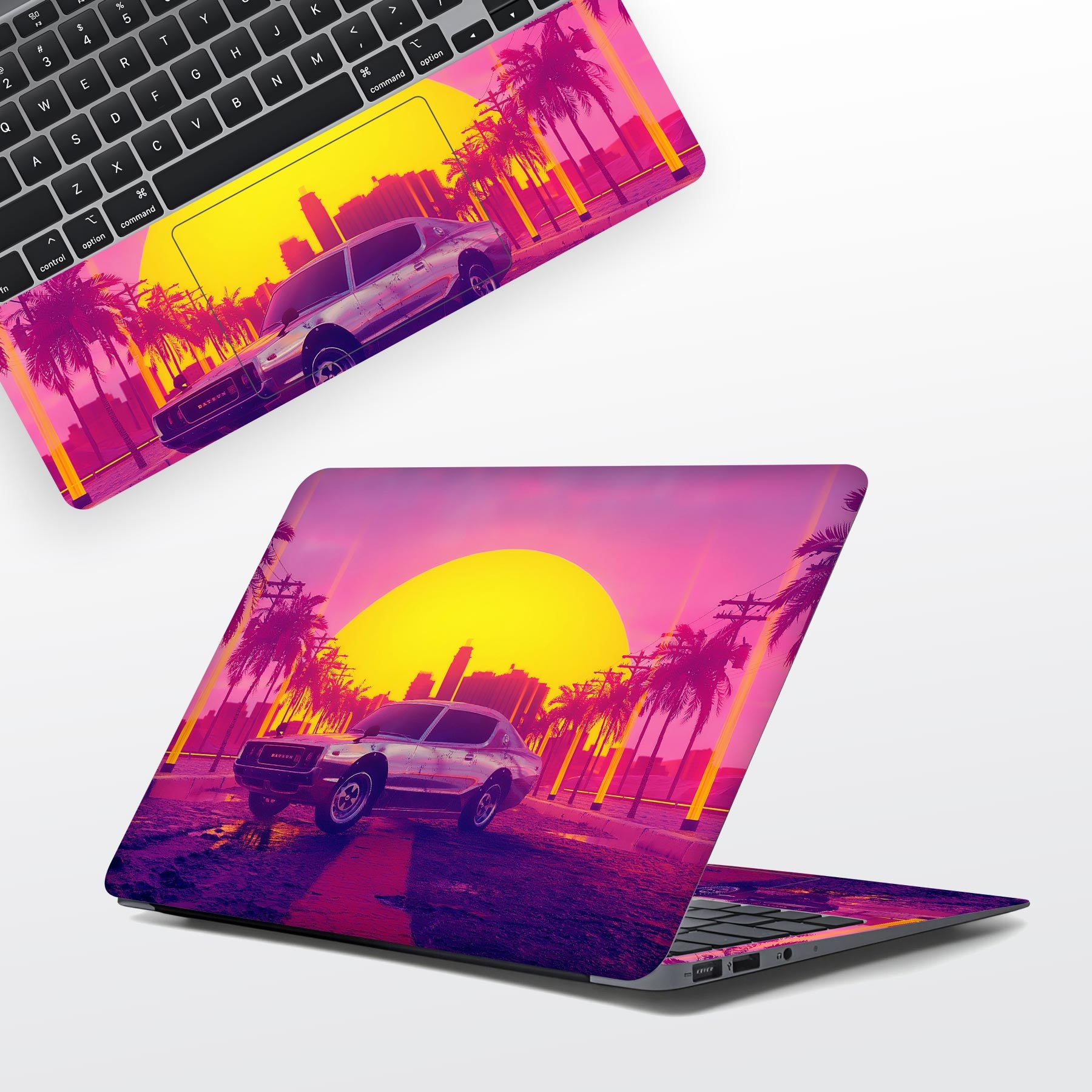GTA 6 Inspired Laptop Skins | WrapCart Full Body LOQ Laptop Skin Stickers Best Laptop Skins in India - WrapCart
