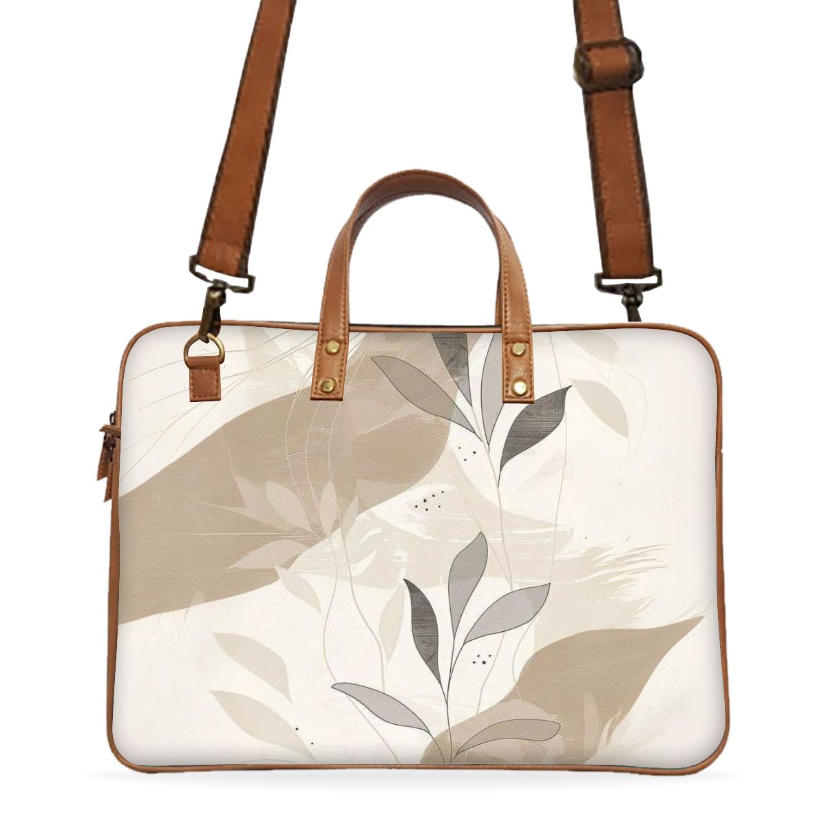 Golden Petals Deluxe Laptop Bag Main image