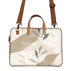 Golden Petals Deluxe Laptop Bag