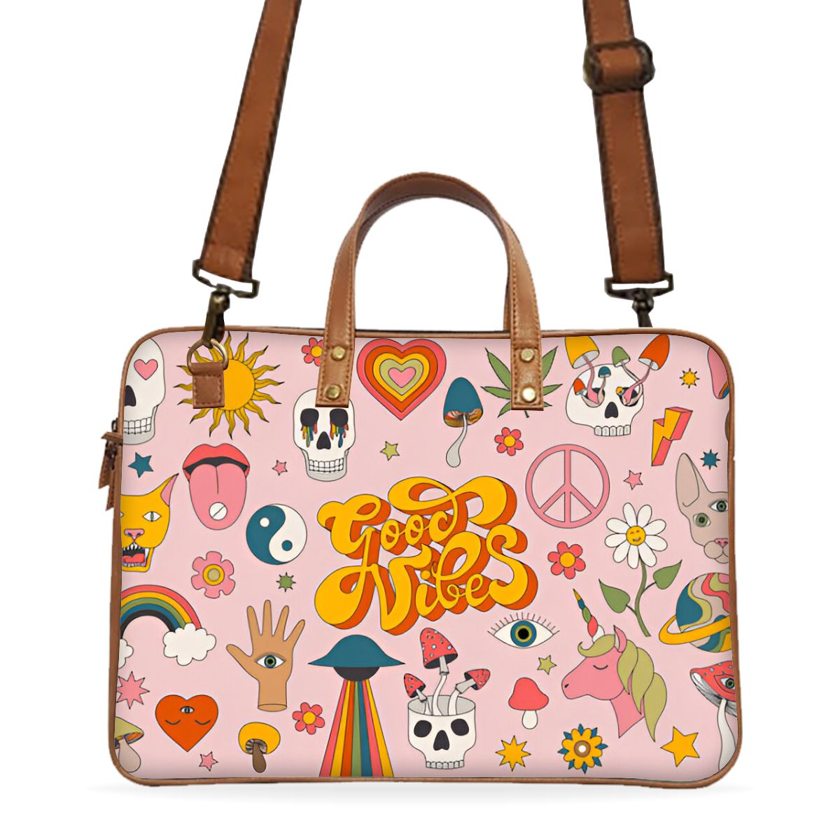 Good Vibes Deluxe Laptop Bag Main image