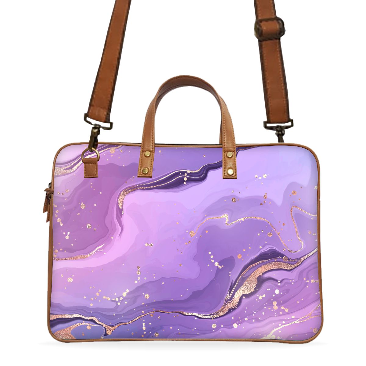 Lavender Mist Deluxe Laptop Bag Main image