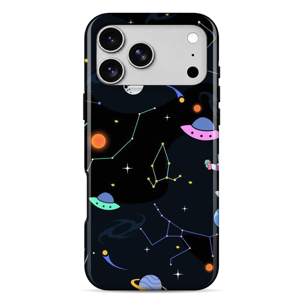 Love Space | WrapCart Armor Double Layer Shockproof Glossy Phone Case Main image