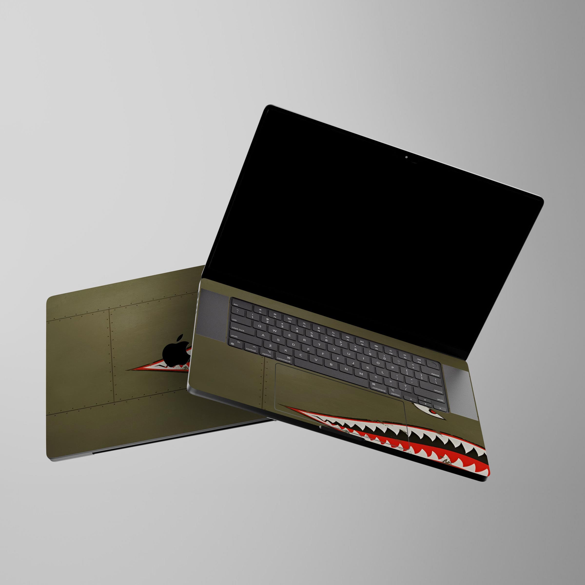 Shark Mouth Macbook Skin Main image