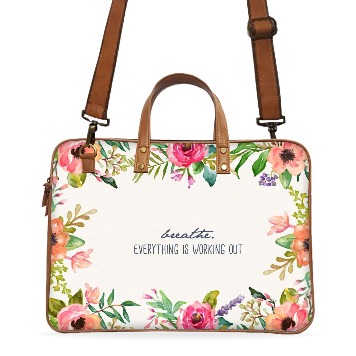 Working Out Deluxe Laptop Bag Main image