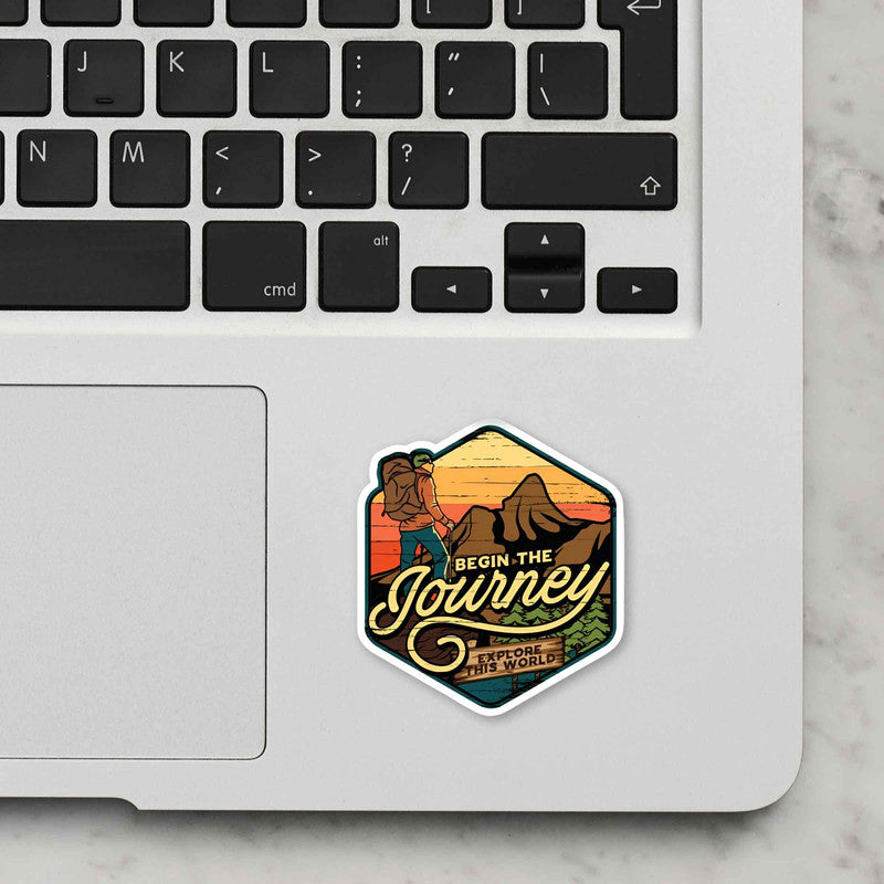 Journey Laptop Sticker Main image