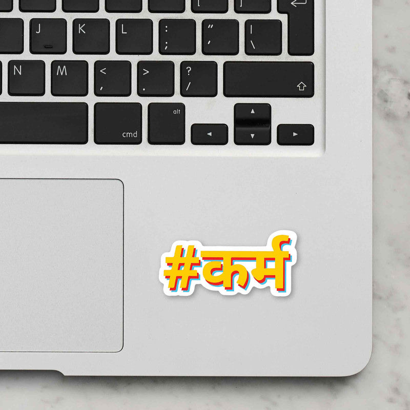 Karm Laptop Sticker Main image
