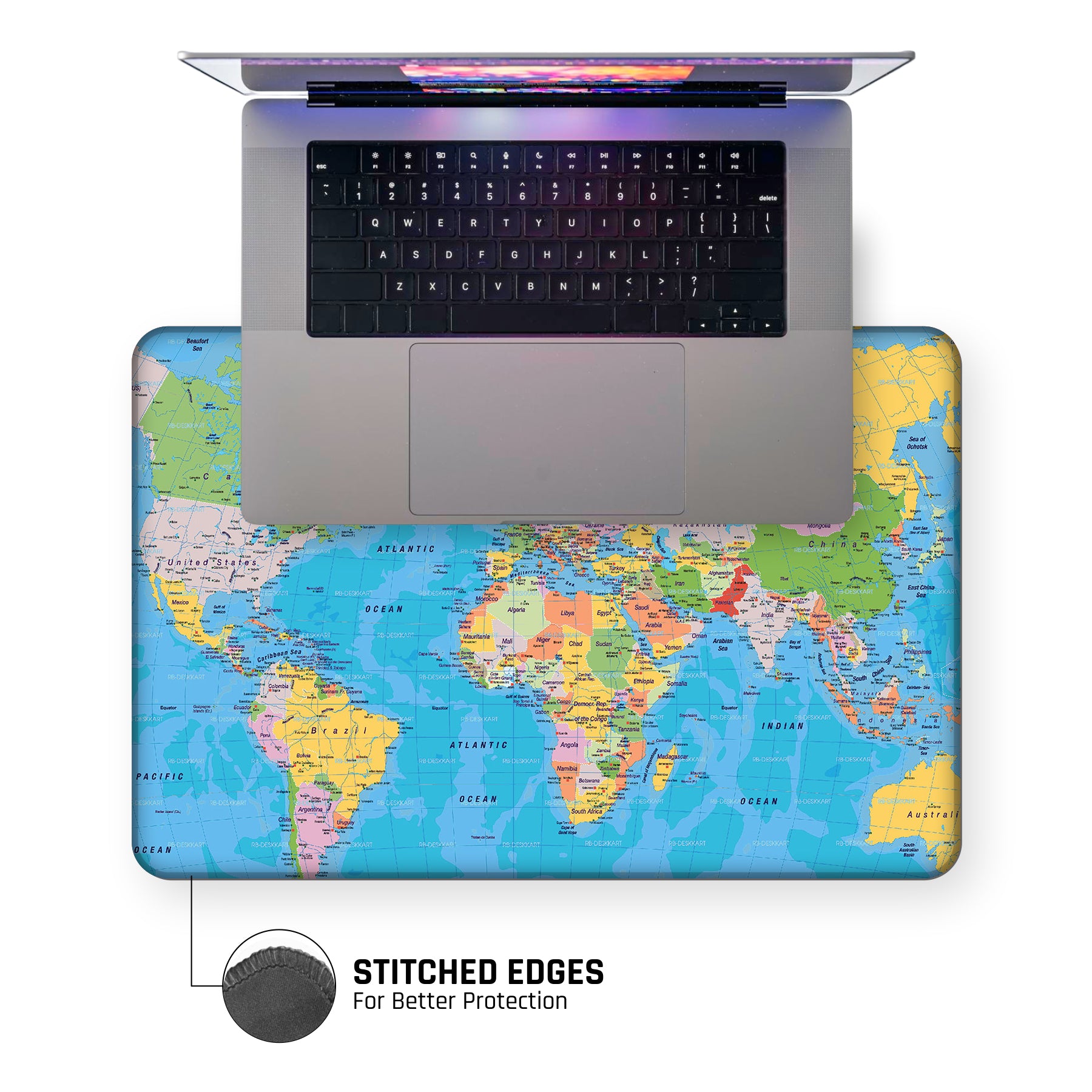 The World Large Mouse Pad